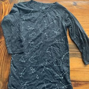 Tentree baseball constellation tee nwot size xs